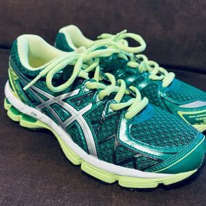 Mint Condition Asics GEL KAYANO 20 Mens 6.5 or Womens 8/8.5 39.5 EUR Green Volt
